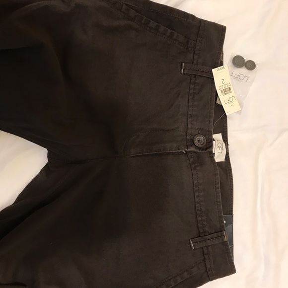 NWT LOFT Marisa brown trouser with stretch, 2 - Picture 5 of 5